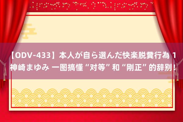 【ODV-433】本人が自ら選んだ快楽脱糞行為 1 神崎まゆみ 一图搞懂“对等”和“刚正”的辞别！