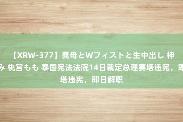 【XRW-377】義母とWフィストと生中出し 神崎まゆみ 桃宮もも 泰国宪法法院14日裁定总理赛塔违宪，即日解职