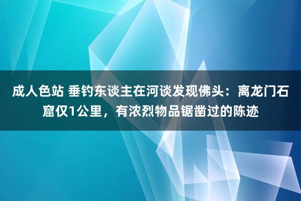 成人色站 垂钓东谈主在河谈发现佛头：离龙门石窟仅1公里，有浓烈物品锯凿过的陈迹