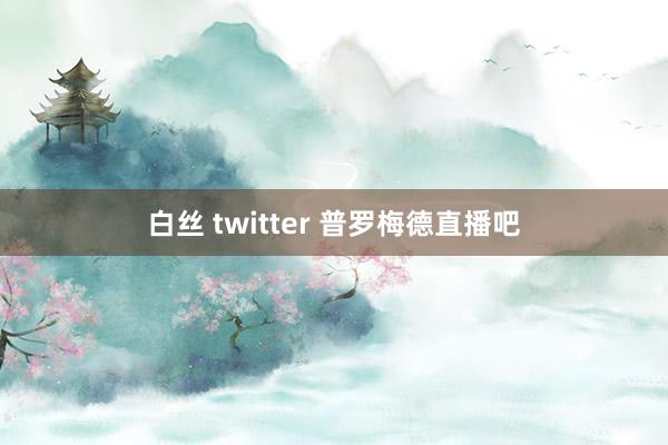 白丝 twitter 普罗梅德直播吧